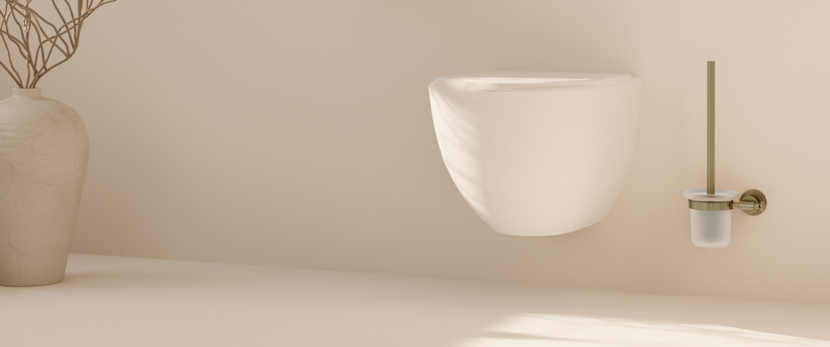 Porte brosse WC