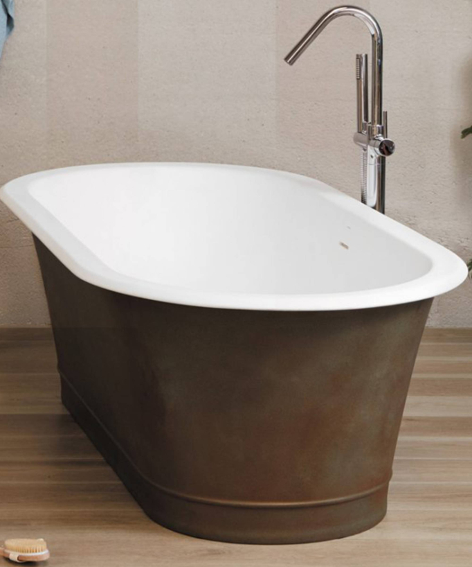 Baignoire en îlot Classic - Rouille