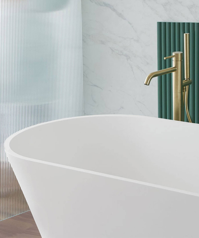 Baignoire en îlot Blanc mat - Moderne