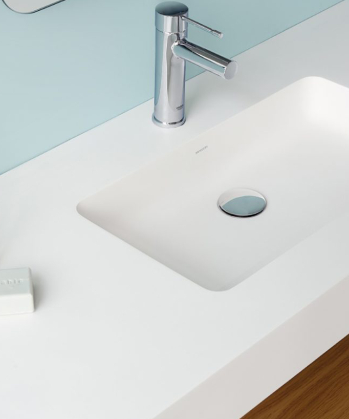 Vasque suspendue blanc Cardiff Muro