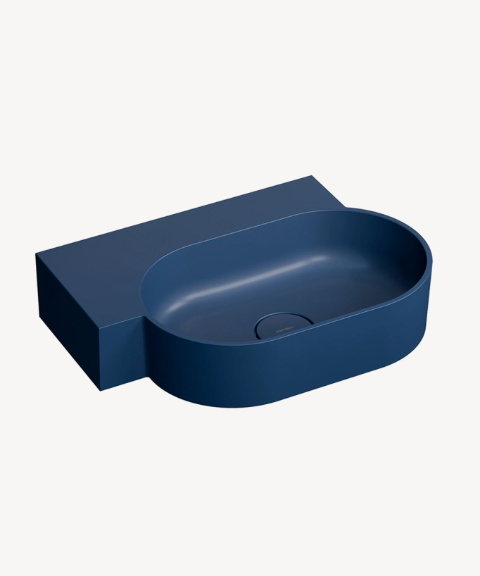 Ovo - Lavabo suspendu - Bleu