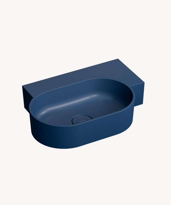 Ovo - Lavabo suspendu - Bleu
