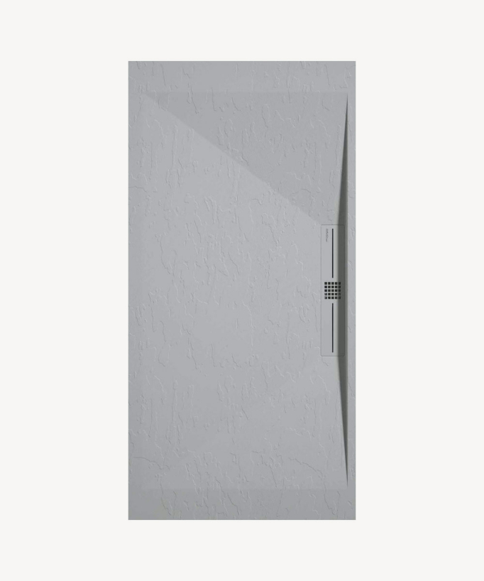 Receveur de douche Gris 7035, Ardoise Stone SIDE, grille de couleur