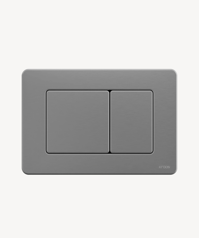 Plaque de déclenchement en acier pour bâti-support Sigma Geberit
