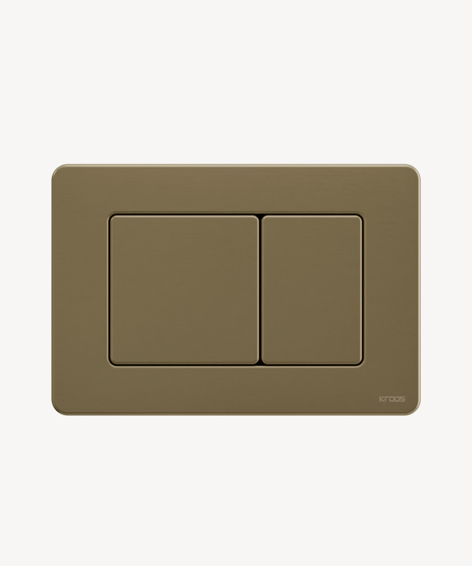 Plaque de déclenchement en acier pour bâti-support Sigma Geberit