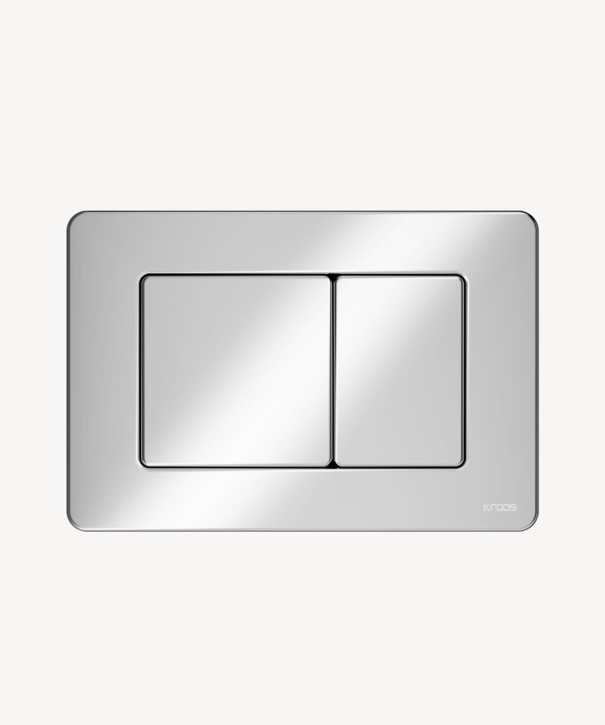 Plaque de déclenchement en acier pour bâti-support Sigma Geberit