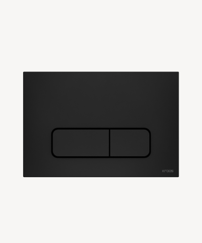 Plaque de déclenchement rectangulaire compatible avec le bâti-support Sigma Geberit