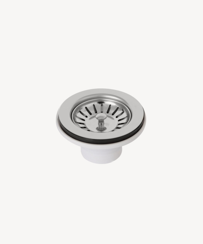 Évier de cuisine double 760 mm - acier inoxydable - Jaboty