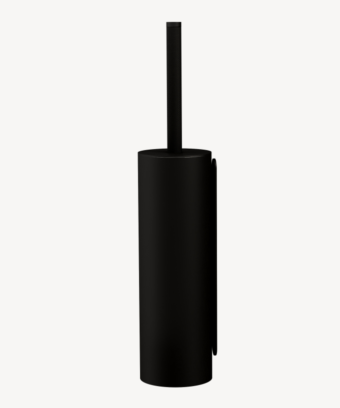 Porte-brosse wc mural Noir - Leros