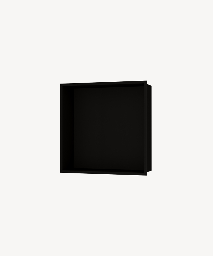 Niche salle de bain encastrable - Noir