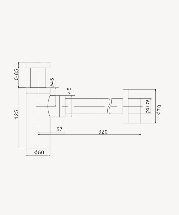 Siphon de lavabo