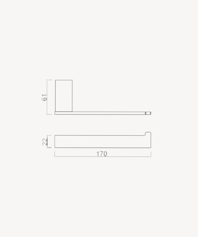 Porte papier toilette - Sirius