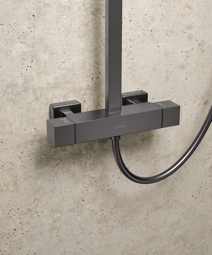 Colonne de douche thermostatique moderne - Sirius