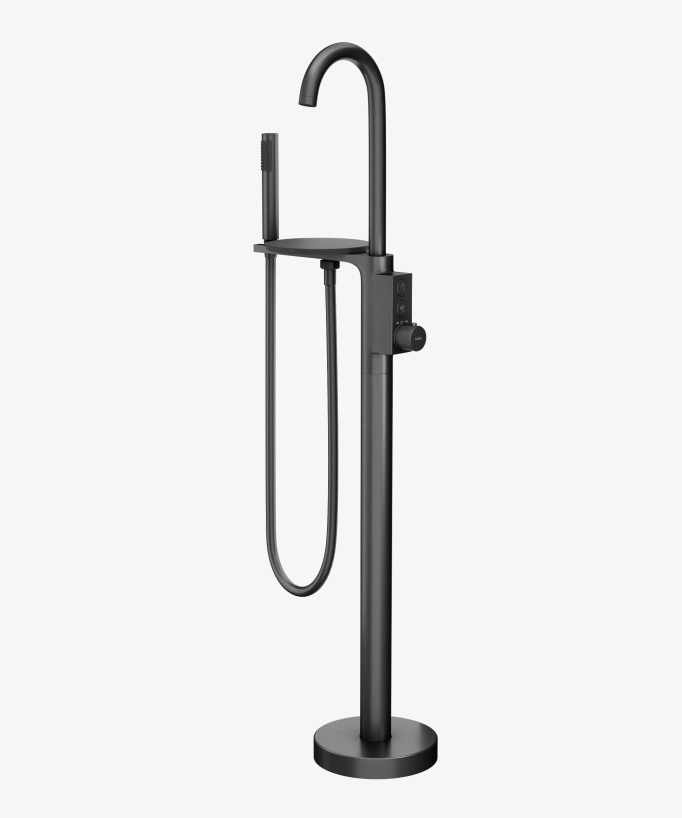 Robinet mitigeur thermostatique de baignoire au sol
