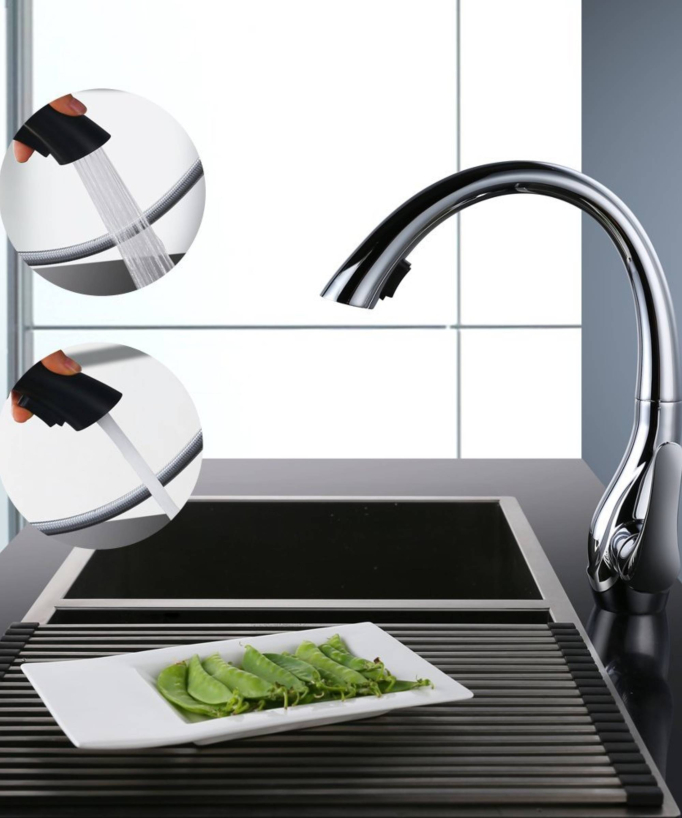 Robinet mitigeur de cuisine Chromé - Tijuana
