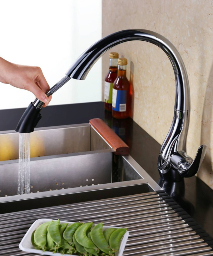 Robinet mitigeur de cuisine Chromé - Tijuana