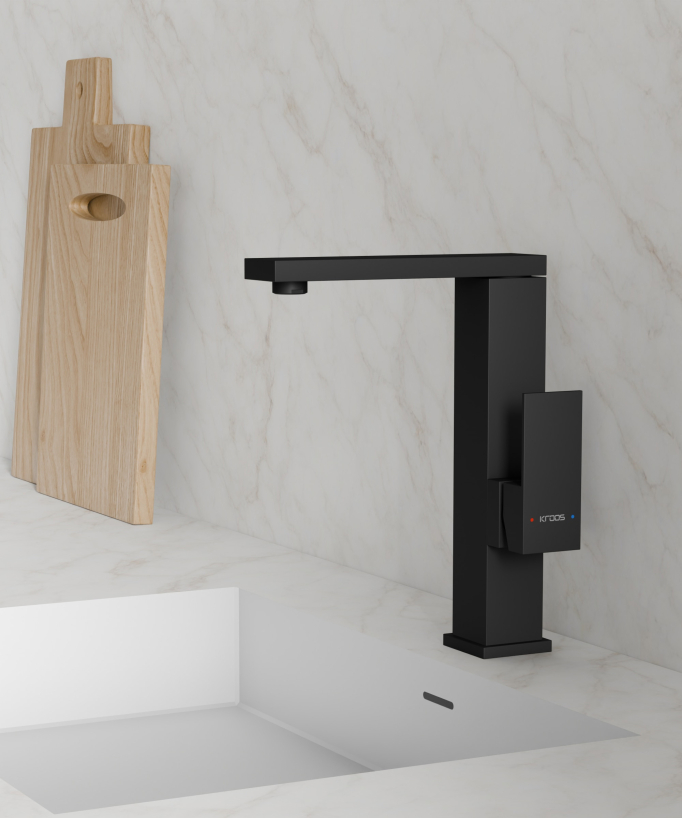 Robinet mitigeur évier Noir - Sirius