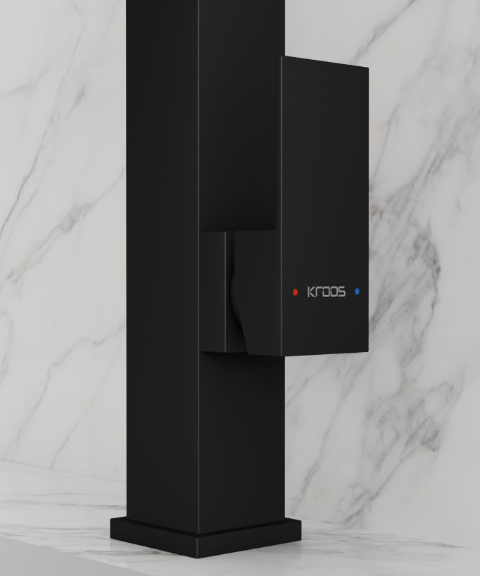 Robinet mitigeur évier Noir - Sirius