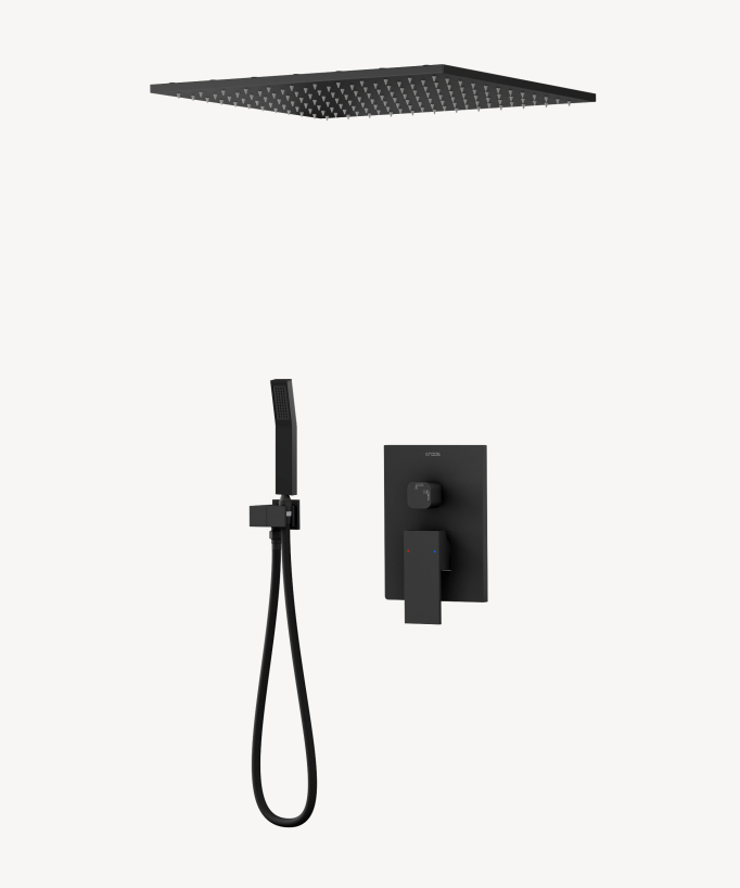 Système douche pluie encastrable au plafond - Sirius