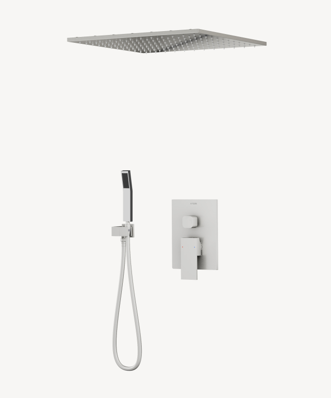 Système douche pluie encastrable au plafond - Sirius