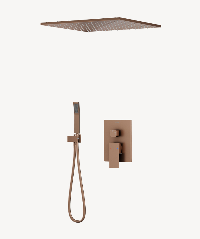 Système douche pluie encastrable au plafond - Sirius
