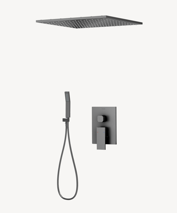 Système douche pluie encastrable au plafond - Sirius