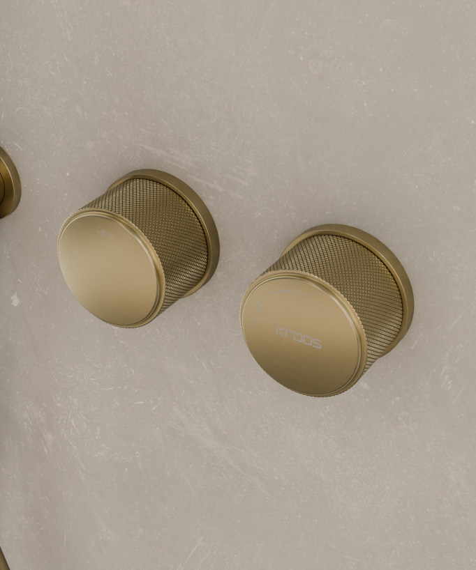 Pack douche encastré sans réglage de débit - Leros