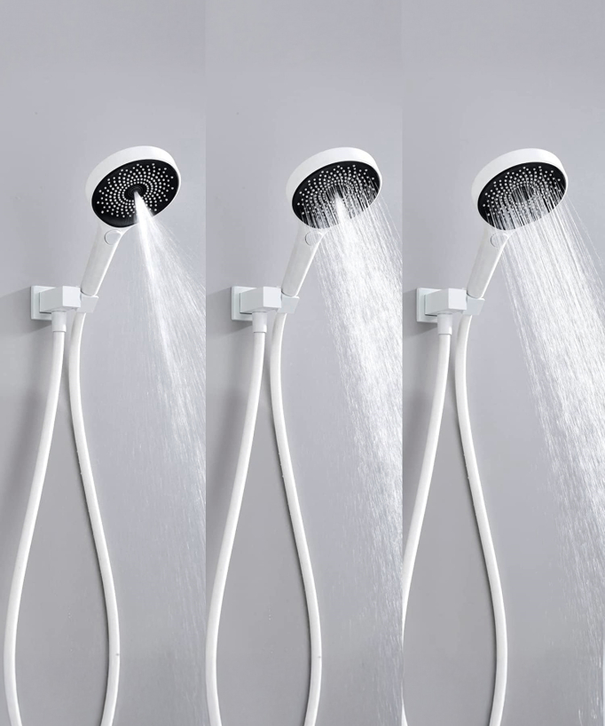 Pack mitigeur de douche encastrée pommeau pluie et cascade
