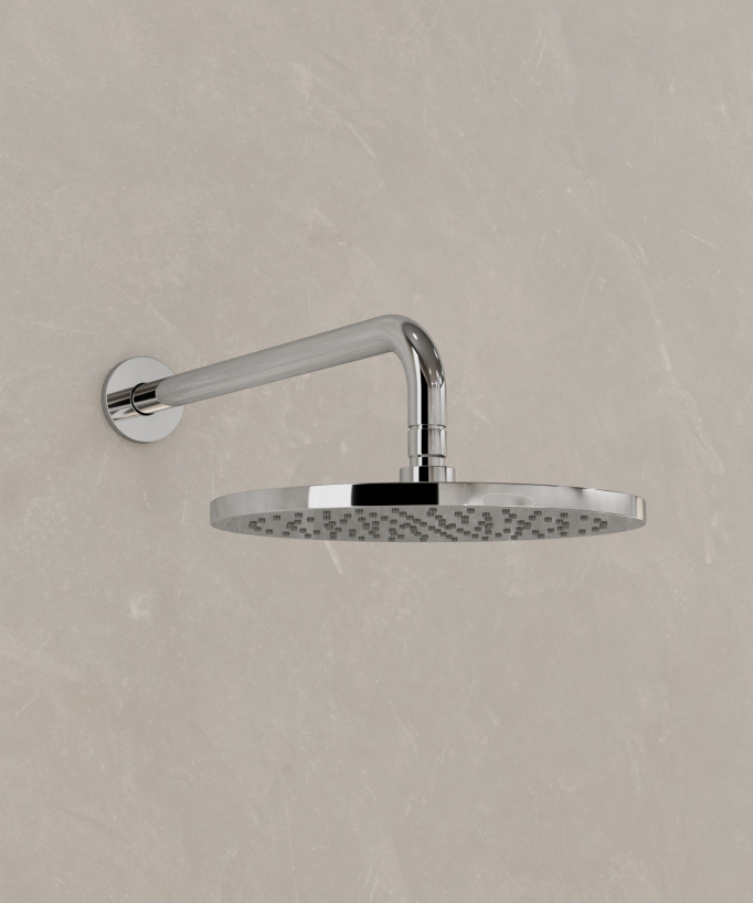 Pack douche encastré sans règlage de débit Chromé - Leros