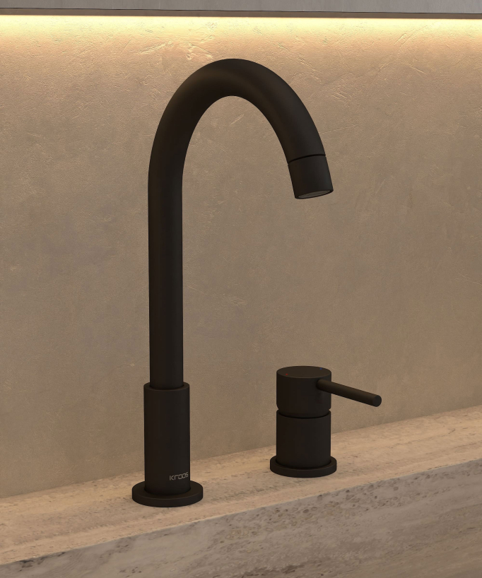 Mitigeur de lavabo 2 trous - Corbeau