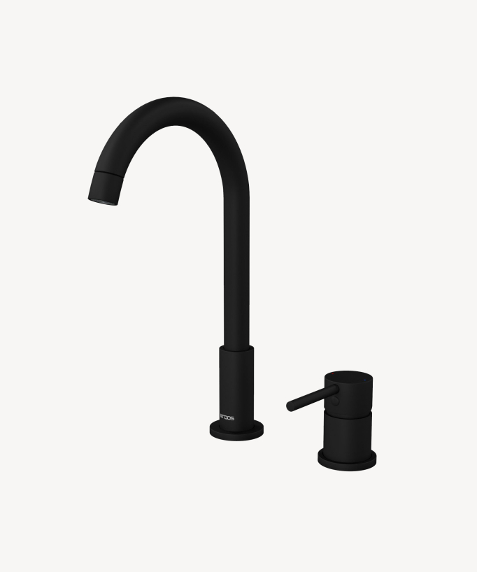 Mitigeur de lavabo 2 trous Noir - Corbeau