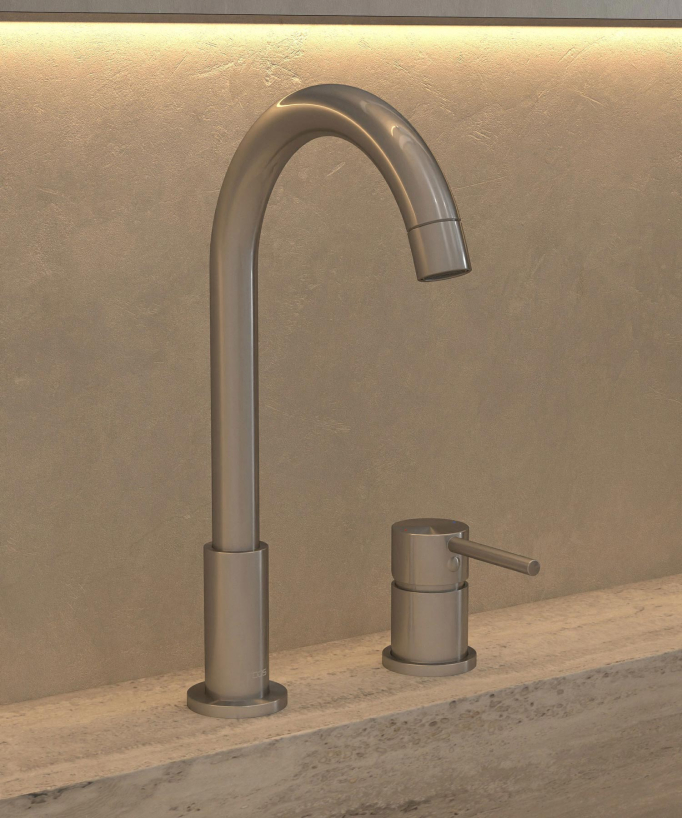 Mitigeur de lavabo 2 trous - Corbeau