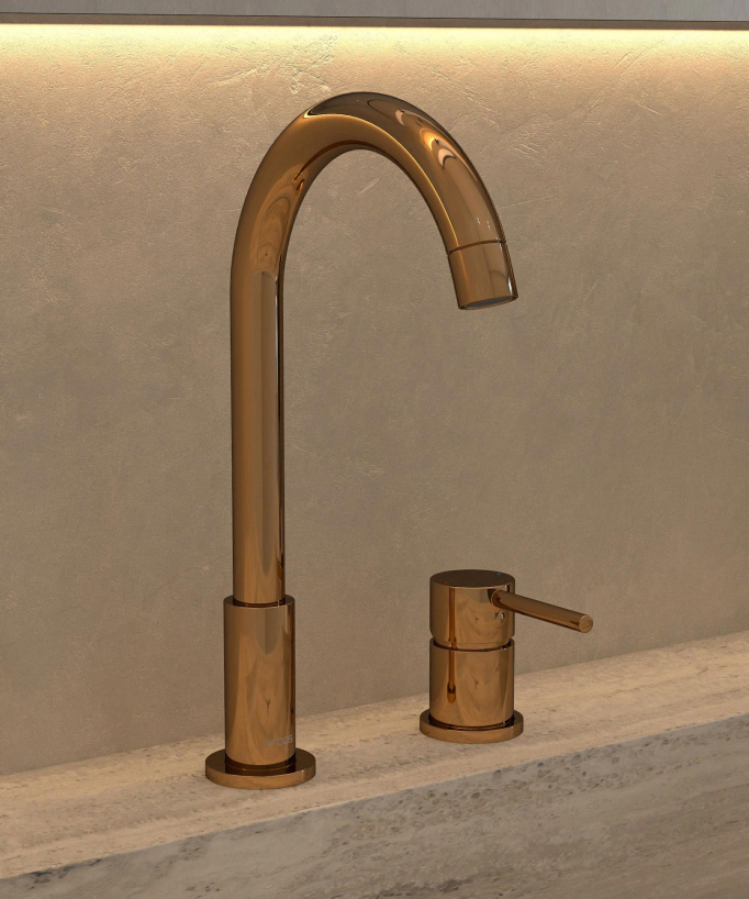 Mitigeur de lavabo 2 trous - Corbeau