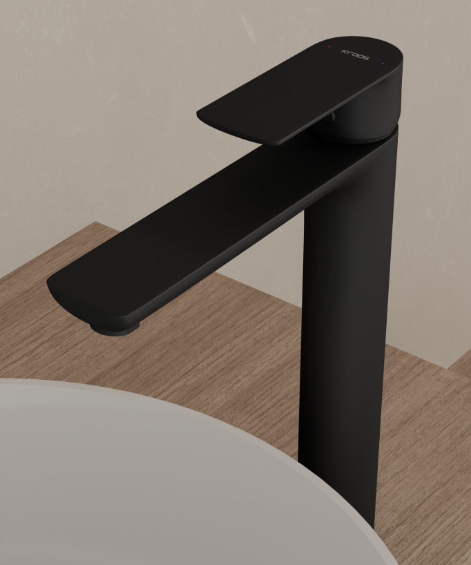 Robinet mitigeur vasque Noir - Nunki