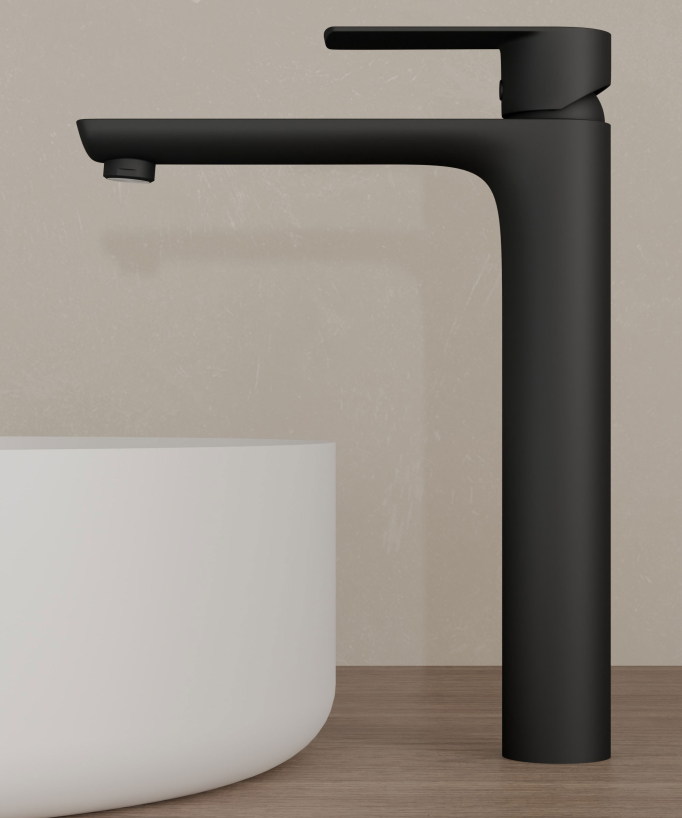 Robinet mitigeur vasque Noir - Nunki