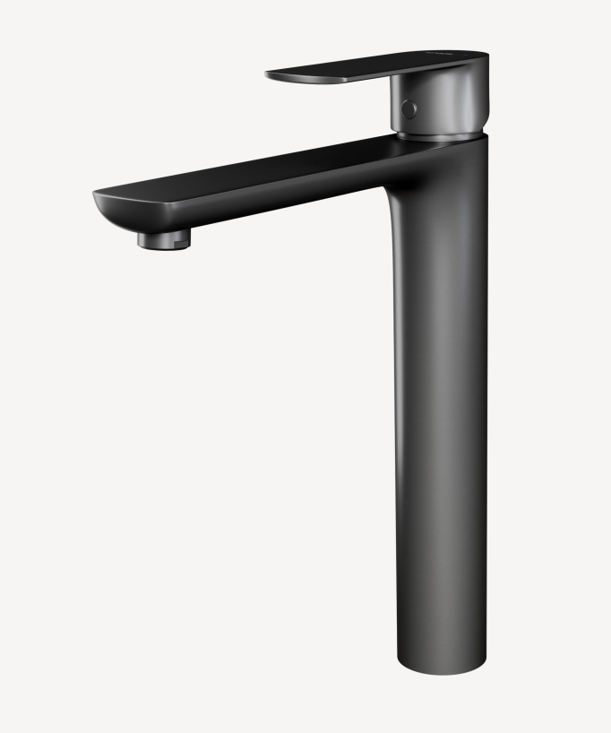 Robinet mitigeur vasque Gun métal - Nunki