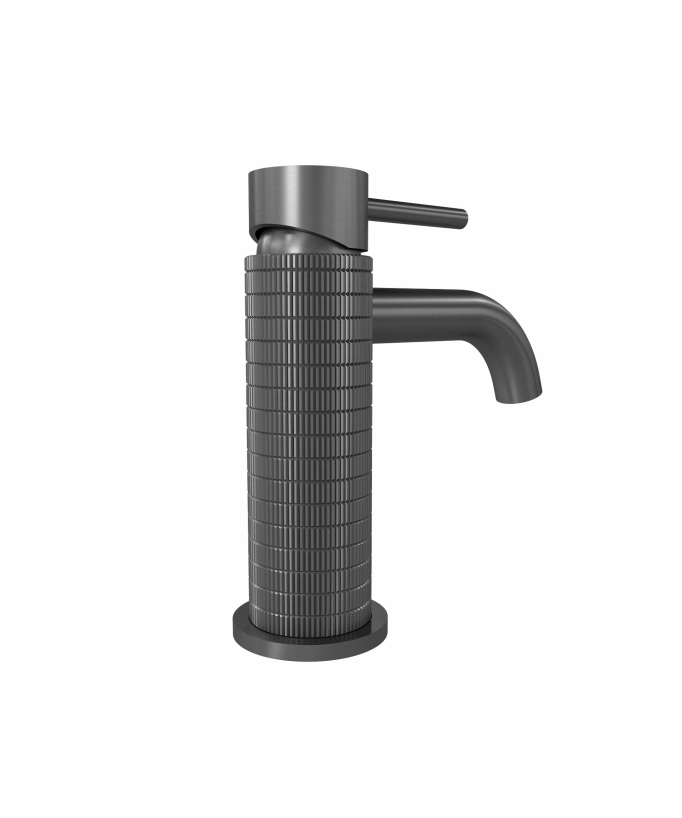 Mitigeur lavabo à poser Gun métal - Ischia
