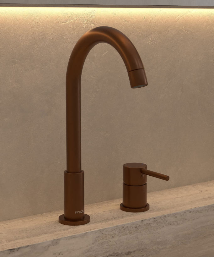 Mitigeur de lavabo 2 trous - Corbeau