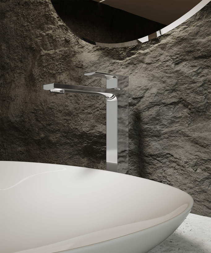 Robinet mitigeur lavabo réhaussé - Sirius