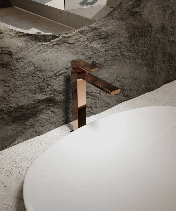 Robinet mitigeur lavabo réhaussé - Sirius