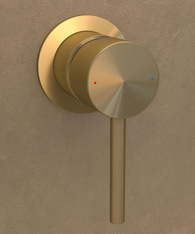 Mitigeur lavabo mural - Corbeau