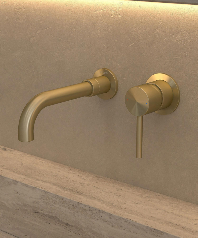 Mitigeur lavabo mural - Corbeau