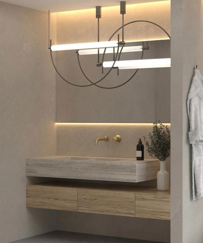 Mitigeur lavabo mural - Corbeau