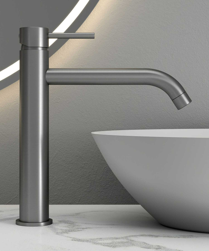 Mitigeur vasque avec bec long - Corbeau