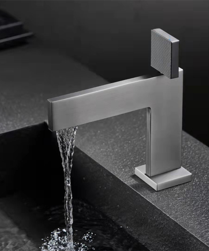 Robinet mitigeur de lavabo design sans réglage de débit - Kyra