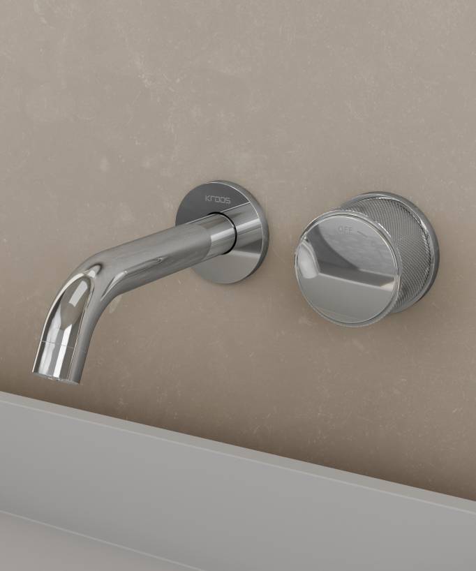 Mitigeur lavabo encastré sans réglage de débit - Leros
