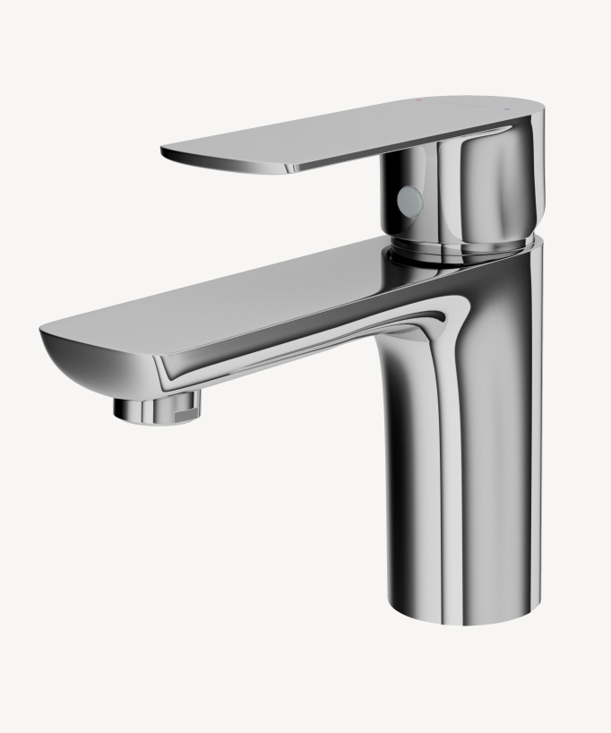 Mitigeur lavabo à poser Chromé - Nunki