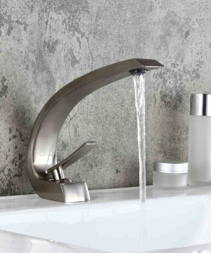 Mitigeur lavabo bec arrondi - Skyros