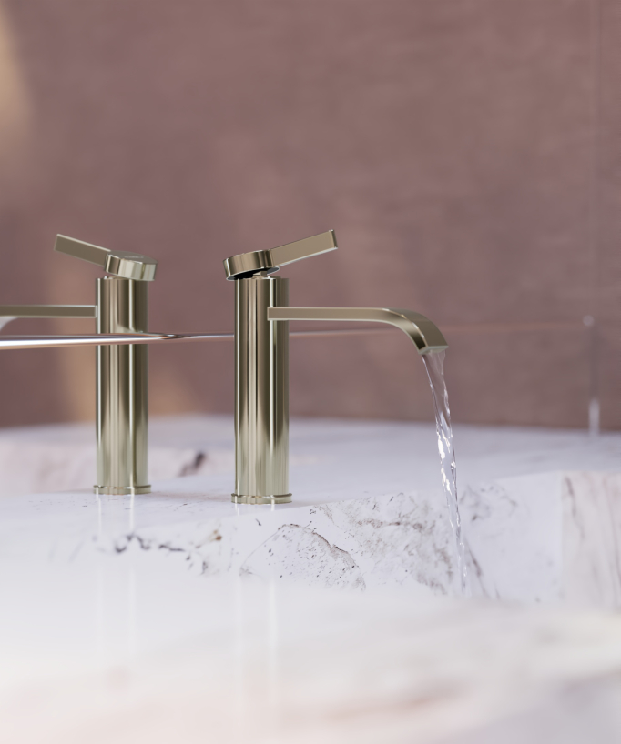 Mitigeur de lavabo Champagne - Fiumina