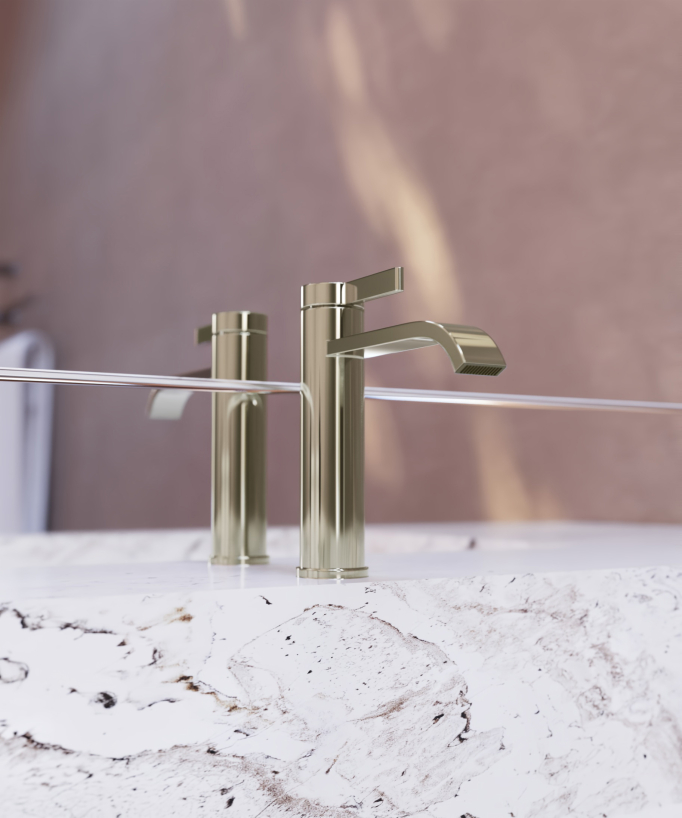 Mitigeur de lavabo Champagne - Fiumina